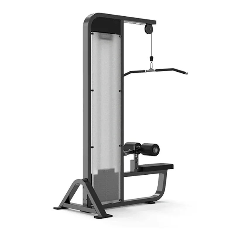 New Style Gym Use Seated Lat Pull Down Machine Pin Loaded Cable Lat Pulley Machine