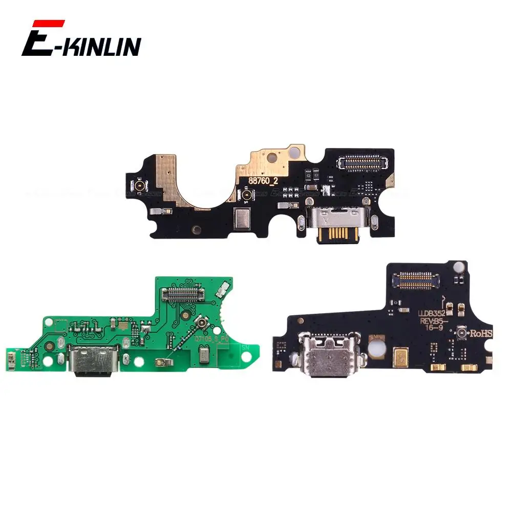 Cargador USB Dock de carga Puerto placa micrófono Cable flexible para Motorola Moto One 5G ACE Fusion Plus Hyper Macro Zoom acción potencia