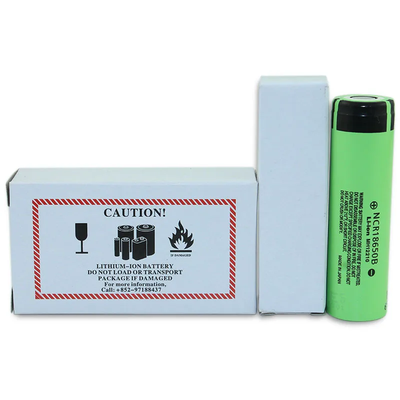 NCR18650B 3400mAh 18650 Li-ion High Power 3C-5C Discharge 3.7v Rechargeable Battery for Laser Pointer LED Flashlight Power Bank