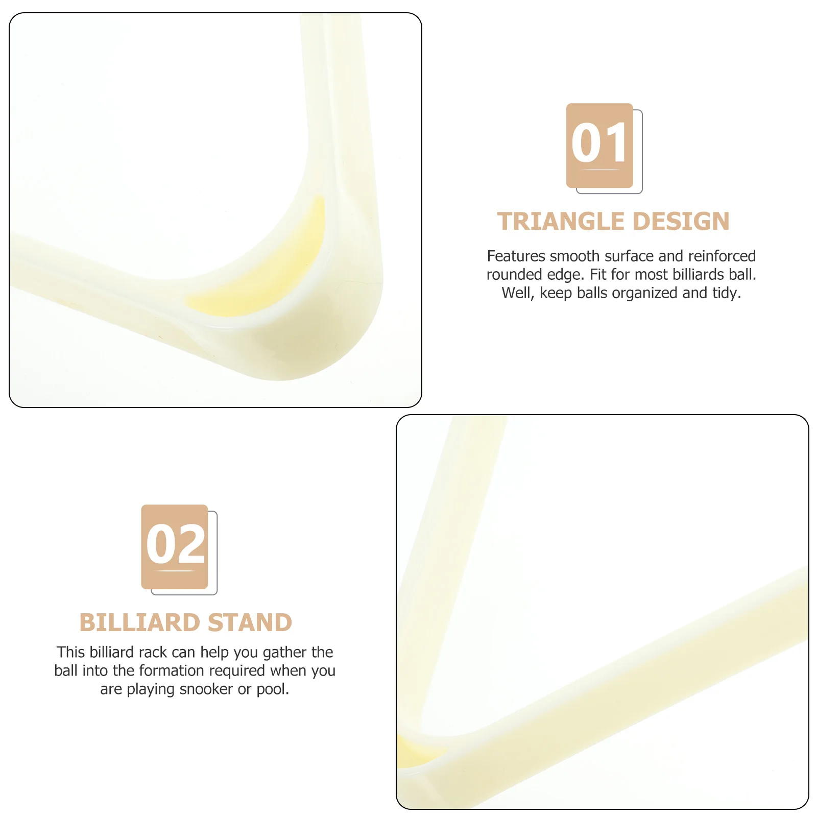 

Бильярдная рама Организуйте бильярдный бассейн Треугольные столы Стойки Маленькие шарики из АБС-пластика и аксессуар в хорошем состоянии