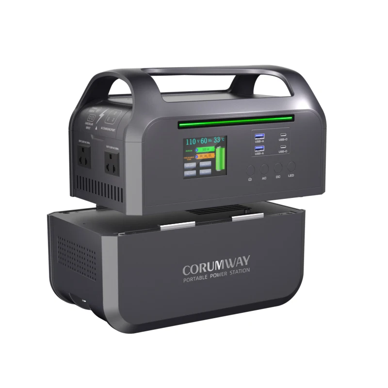

Outdoor Home 1000W Portable Power Station Lithium Ion Energy Storage 748Wh Power Supply Travel Solar Generator Removable Battery