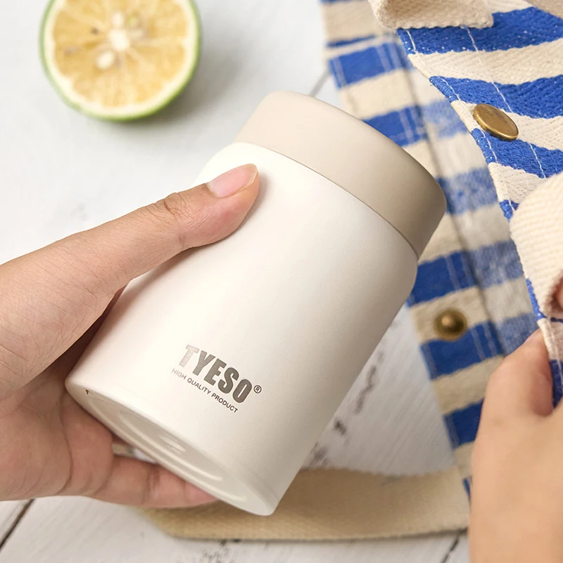 

Женская портативная изолированная кружка объемом 220/280 мл, мини-чашка из нержавеющей стали с матовой отделкой и широким горлышком 316, идеально подходящая для использования в дороге