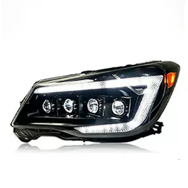 Car HeadLights For Subaru Forester LED Headlights 2013-2018 LED Projetor Headlamp Daytime Running Light Automotive Accessories