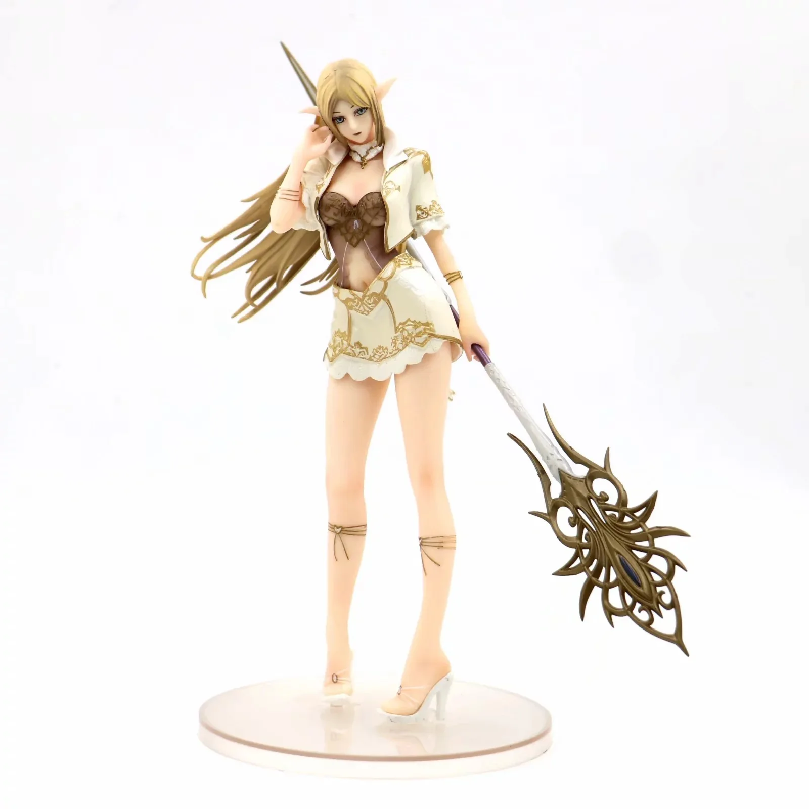 Orchid Seed Lineage II Elf 1/7 Girl Native Figure Game statue PVC Anime Model Collectible Action Adult Toys Doll Gifts 25cm