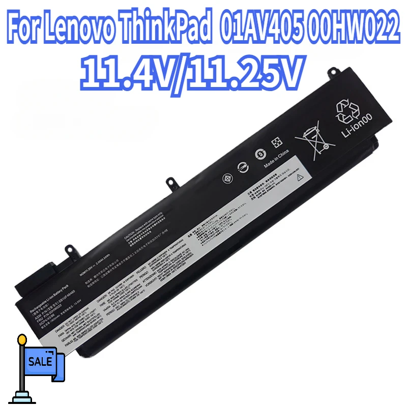 

01AV405 00HW022 Laptop Battery for Lenovo ThinkPad T460S T470S T480S SB10J79004 SB10J79003/79002 11.4V/11.25V