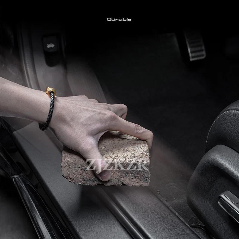 For Ford Escort 2015-2022 2023 Car Threshold Strip Protector Sticker Door Trunk Scratch Resistant Trampling Pad Decor Accessorie