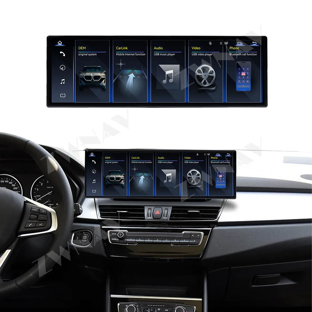 

Fast Boot Linux Car Stereo 14.9 Inch Touch Screen For BMW 2 Series F46 2016-2017 Wireless CarPlay Android Auto GPS Plug & Play
