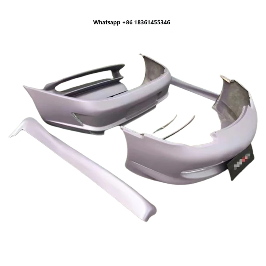 996 Upgrade GT3 Style Body Kit Facelift Full Set Car Accessories Body Kit Car Bumpers Side Skirts for 996 Old to New Body Kit