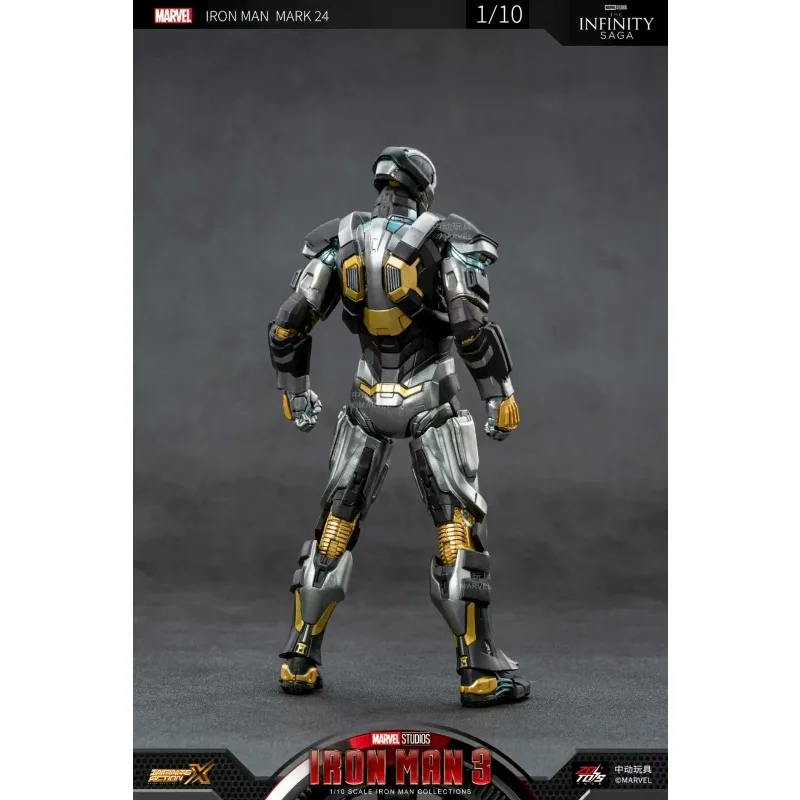 Oryginalne ZD Toys Marvel Licencjonowane Figurki Iron Man MK24 Kolekcjonerska Zabawka Model na Prezent dla Dzieci