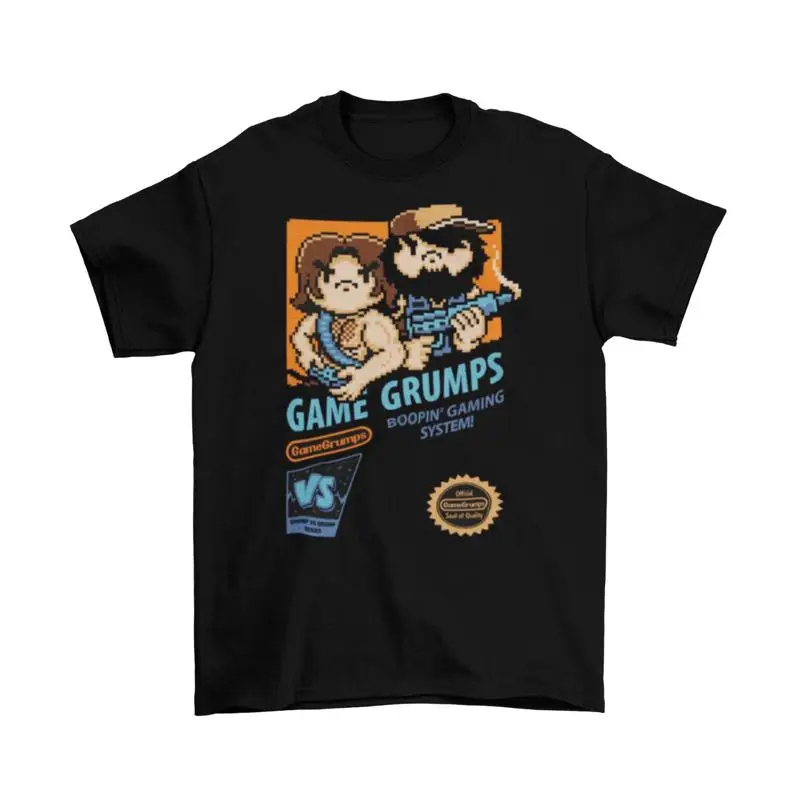 

Game Grumps Grump Fun Nes T Shirt Cotton Funny Video New