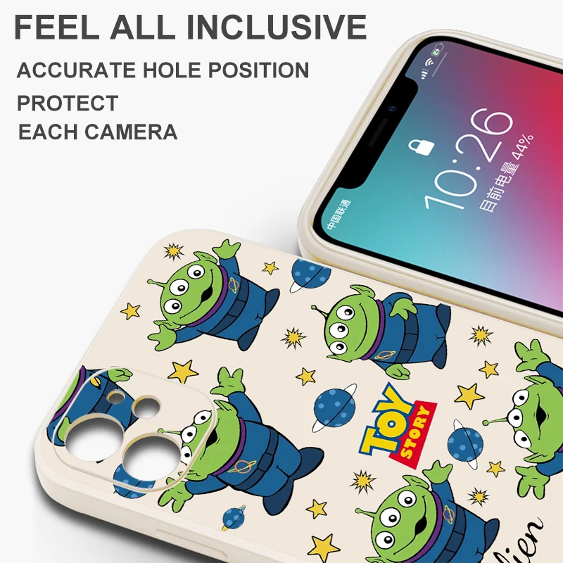 Disney Cartoon Toy Story For Xiaomi Mi 13 Mi 12 12s Mi 11 11T 10T 10S 10 Pro Ultra Lite Phone Case Liquid Silicone Cover Funda