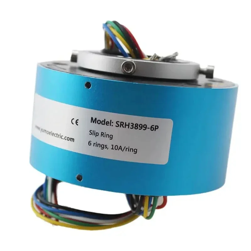 Slip Ring SRH3899-6P 6 Circuits Rotating Connector Electrical Slip Motor