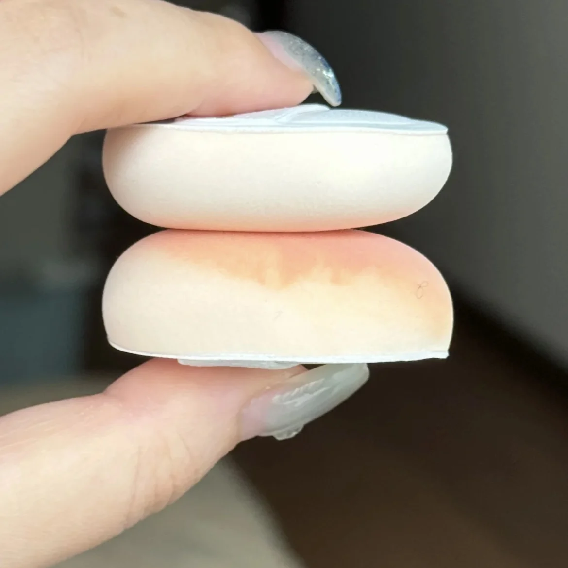 Flower Knows Mini bouffée de poudre pour les yeux et les coins, éponge Super douce, mélangeur de coton, mélange de fond de teint, 2 pièces/paquet de maquillage