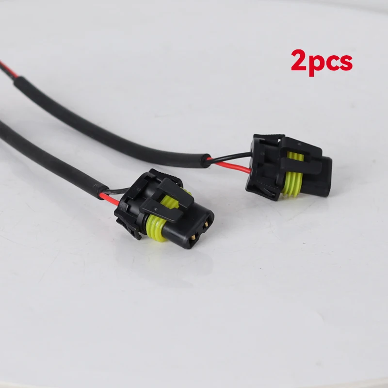 2pcs 9005 HB3 HB4 9006 Headlight/Fog Lamp Female Adapter Harness Sockets Car Cable Plug