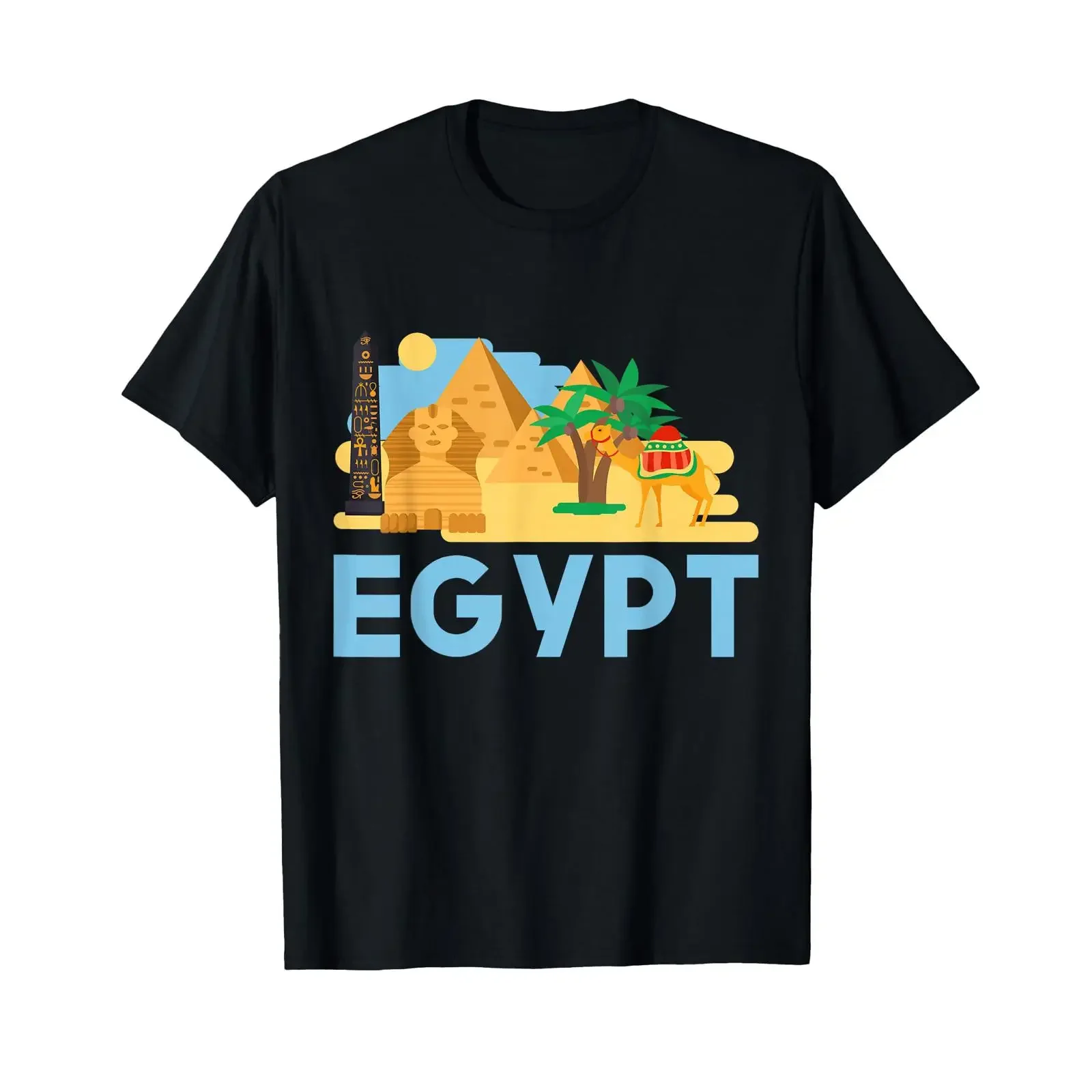 Pharaoh s Egyptian Culture Pyramid Egypt T Shirt vintage Washed Comfortable graphic Casual designer clothes fashion Soft Unisex