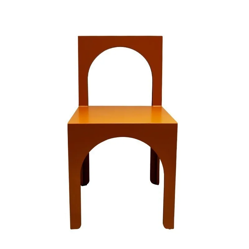 

Home light luxury restaurant chair designer armless Internet celebrity cafe back stool