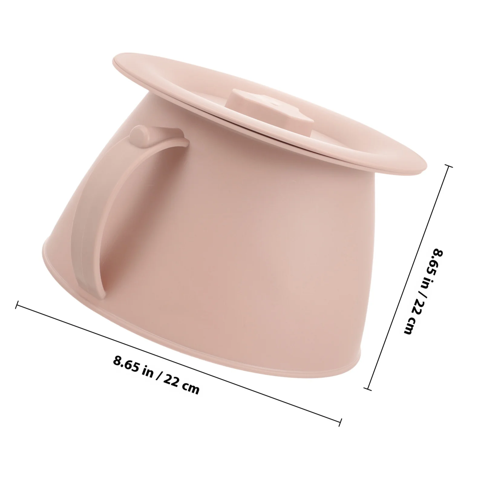 وعاء غرفة بلاستيكي سميك متين، مبولة، محمولة، دلو للبول، سرير للأطفال والمسنين في المنزل #4