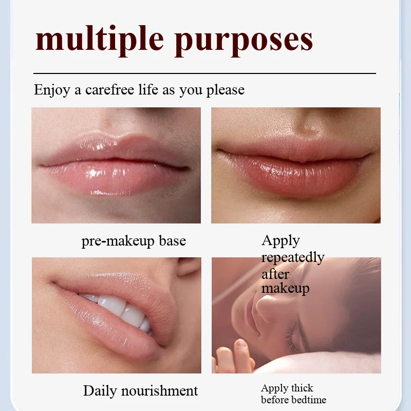 مصل شفاه فم وردي سريع التفتيح تبييض دائم لإزالة الدخان الداكن بلسم الشفاه مرطب ملمع الشفاه زيت الشفاه #6