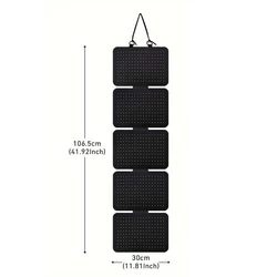 Bolsa colgante organizadora de fieltro para accesorios de gato y perro