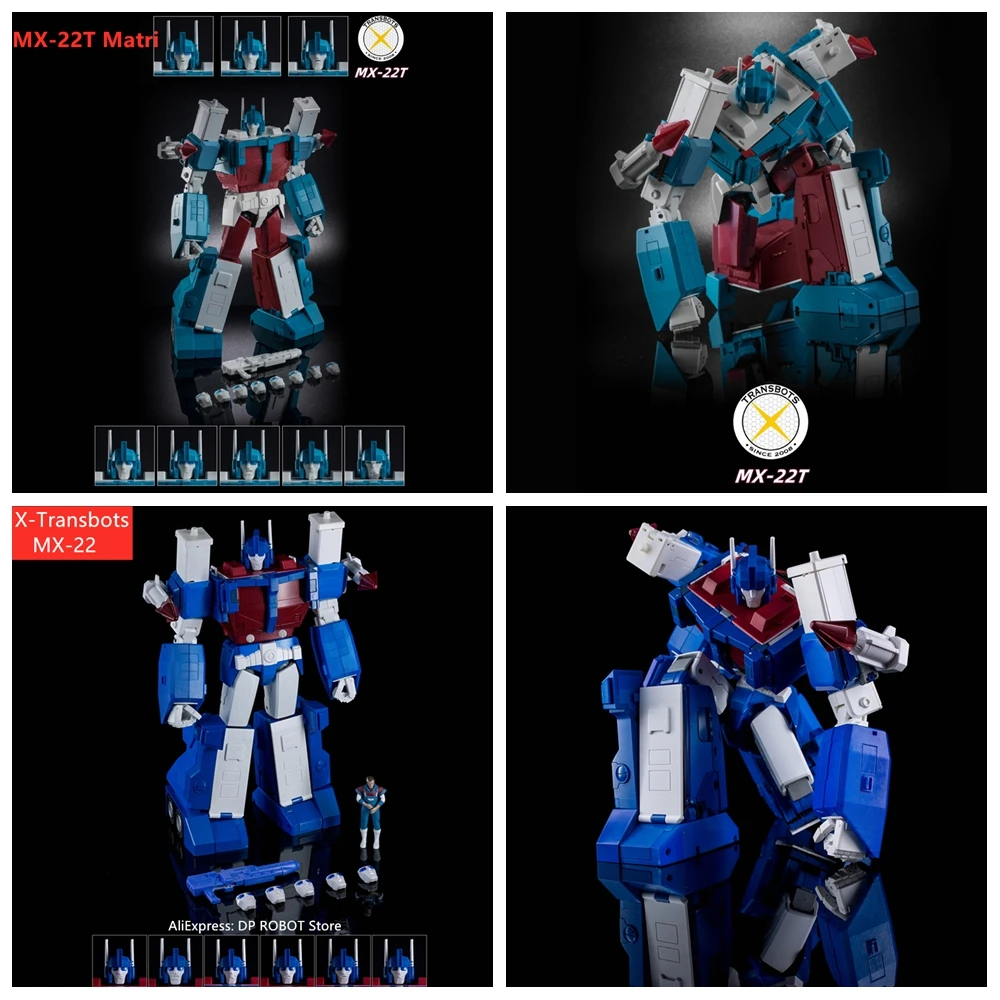 

IN STOCK X-Transbot Transformation MX-22 MX22 MX-22T MX22T Matri Ultra Magnus Ratio OF MP G1 Action Figure Robot Toys With Box