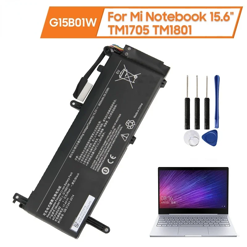 New Battery G15B01W for Xiaomi Notebook 15.6