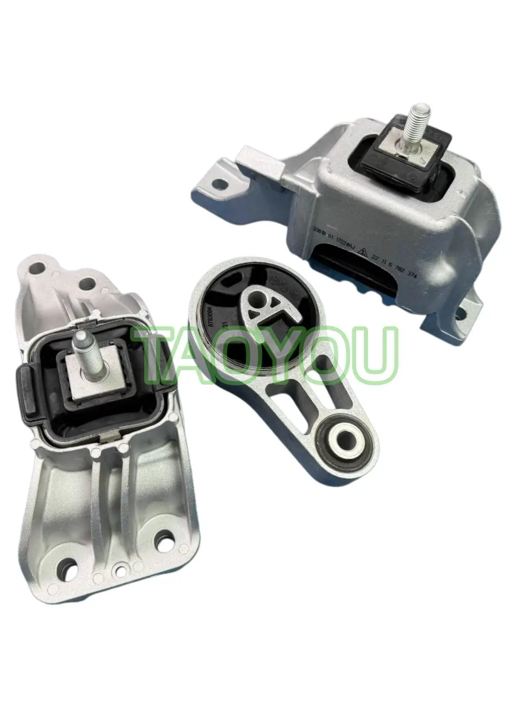 3pcs 22116782374 22119806994 22316784359 Engine Mount Set For Mini R55 R56 R57 R58 R59 R60 R61 Cooper S JCW 2007-2016 3pcs