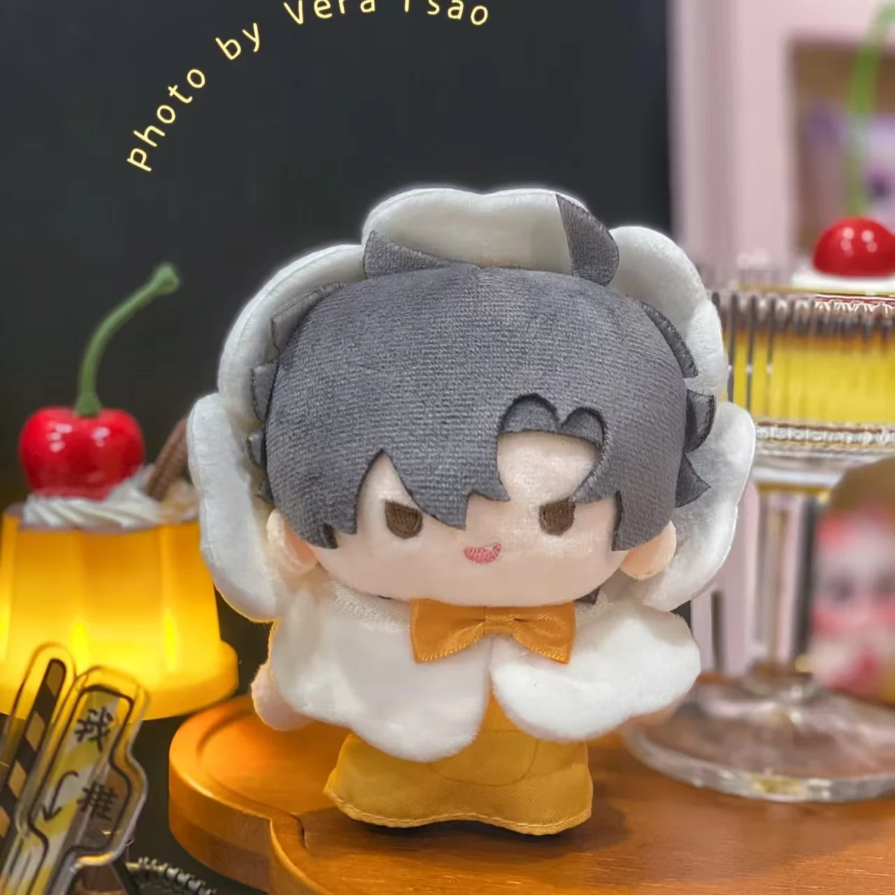 

Популярная коллекционная мягкая кукла-подвеска «Агент Тайм» в стиле аниме, модель Кавай, подарок для фанатов аниме на День святого Валентина