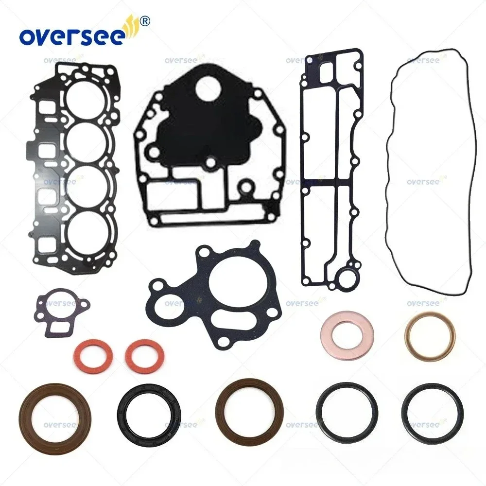

Oversee 6C5-W0001-01-00 Power Head Gasket Kit for Yamaha F50 F60 50HP 60HP Outboard Engine 6C5-W0001-00-00 6C5-W0001-02-00