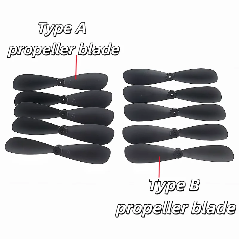 A and B Model Propeller Blades 45mm Coreless Motor Propeller Nylon Airplane Shaft CW CCW Moto Part Accessory