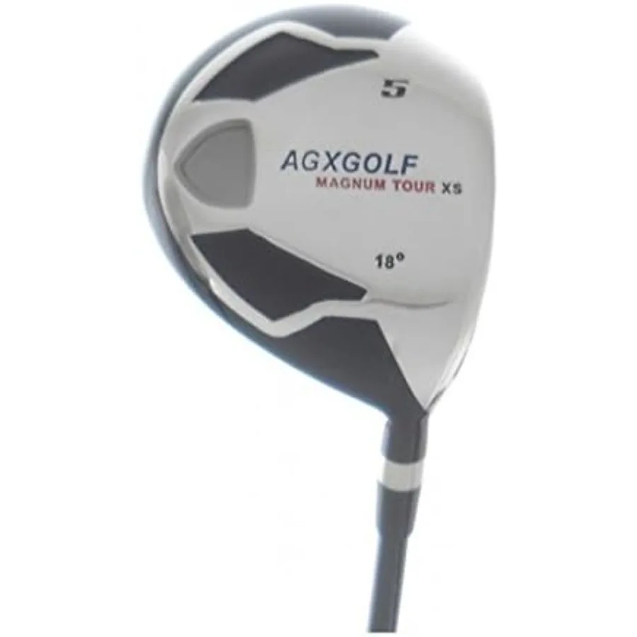Conjunto masculino Magnum XLT-XS Regular Flex Woods w460cc Driver forjado de tamanho grande + 3 5 madeiras de fairway: eixos de grafite + capas de cabeça R
