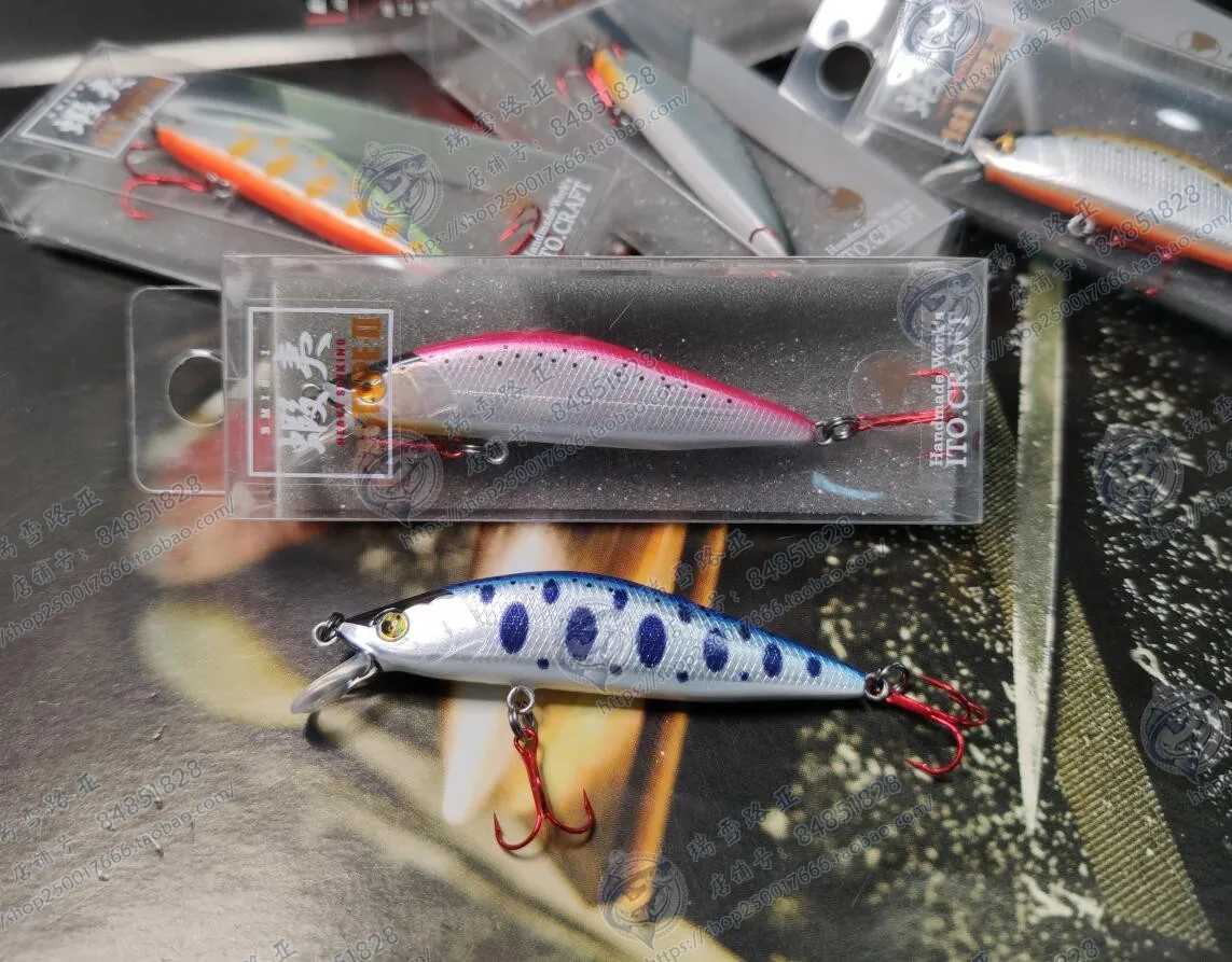 

Japan ITO.CRAFT Ito EMISHI65S Shrimp 6.8g Submerged Mino Stream Tilted Trout Junfish