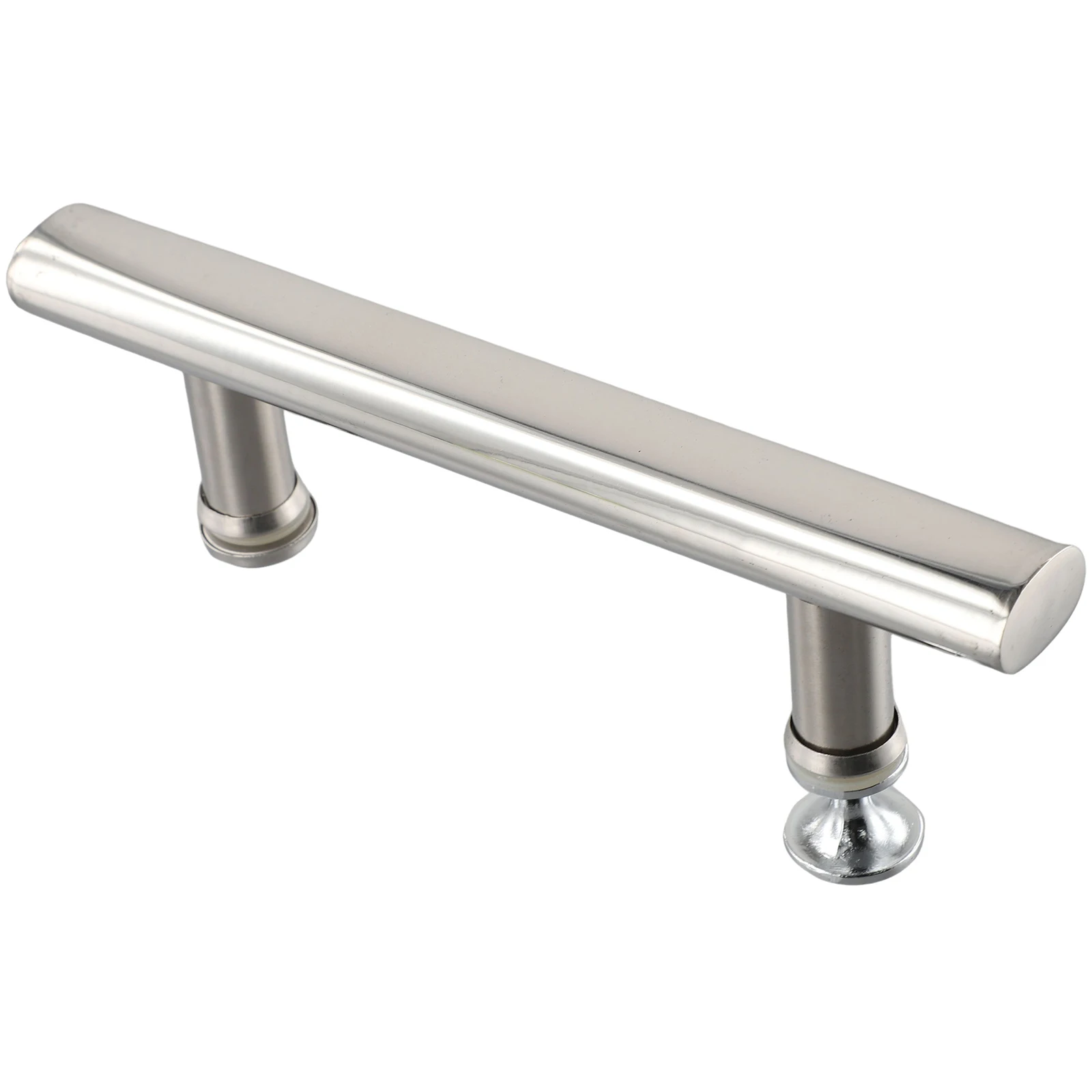 Comfortable Stainless Steel Chrome Door Handles for Shower Enclosures with 145mm Distance and High Grade Material