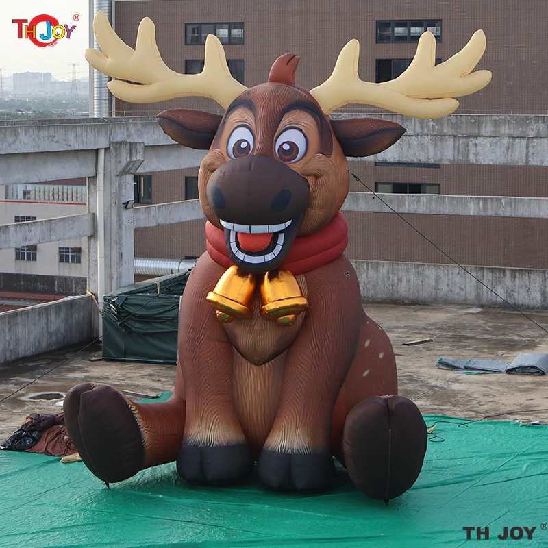 

26ft Tall Giant inflatable Christmas deer reindeer for outdoor Christmas decorations