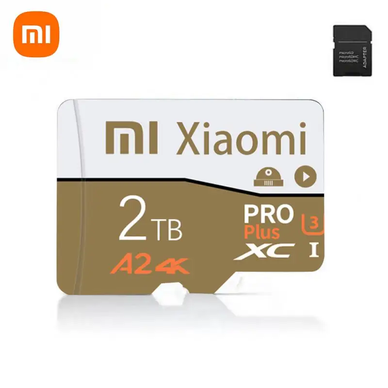 XIAOMI-tarjeta de memoria SD de alta velocidad para teléfono inteligente, dispositivo Flash de 128GB, 256GB, 512GB, Clase 10, SD/TF, para mesa, PC, cámara