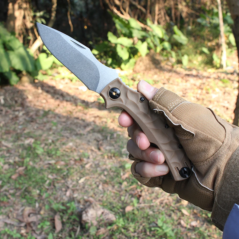 

Pohl Force Складной нож Открытый портативный многофункциональный нож Кемпинг Охота Боевые ножи Тактический карманный нож Ручной инструмент