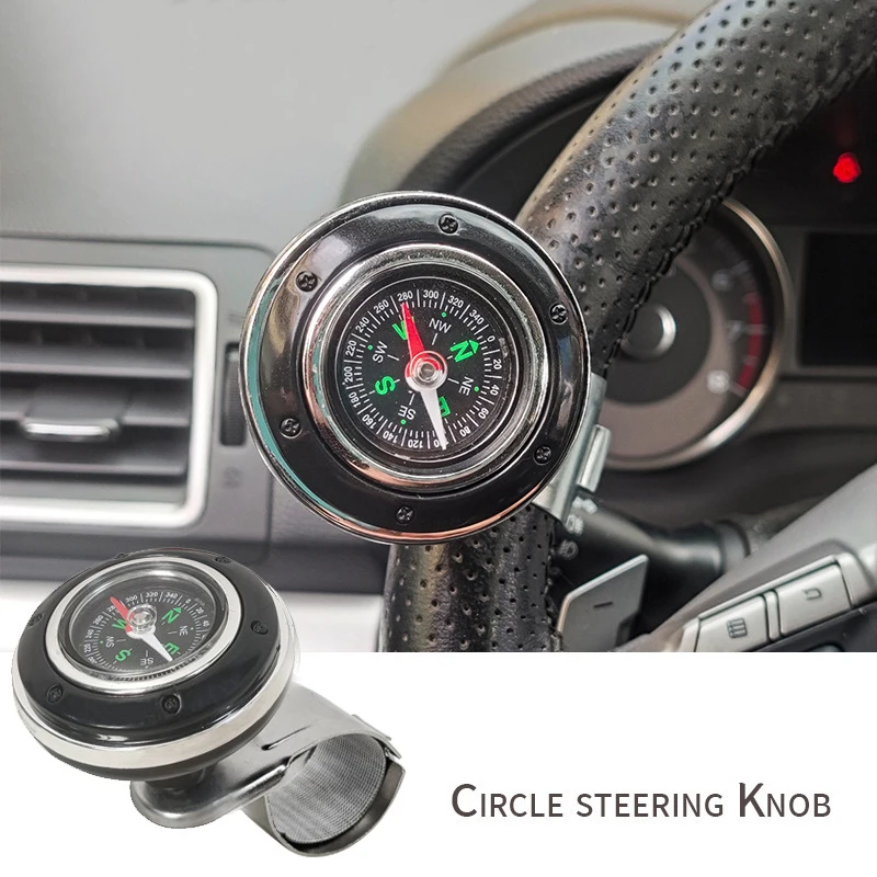 Car Steering Wheel Booster Ball Easy Installation Bearing Type Compass Car Power Saving Steering Assistance Car Universal