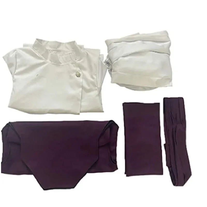 Jujutsu JJK Manga Anime Choso Cosplay disfraz violeta chaleco cou guêtre ceinture blanc élastique pantalon mejores cadeaux