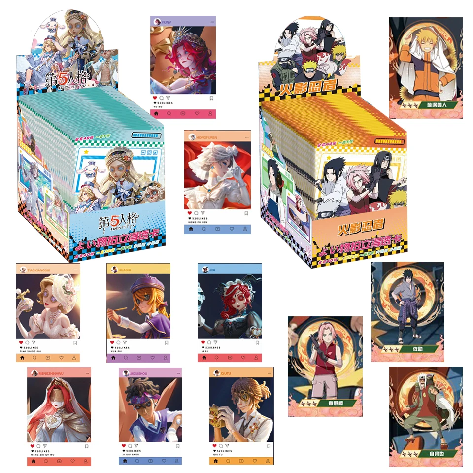 

Japan Anime Peripheral Collection Card Fantasy Cartoon Characters Cute Cosplay Accessories Decorations Festival Surprise Gifts