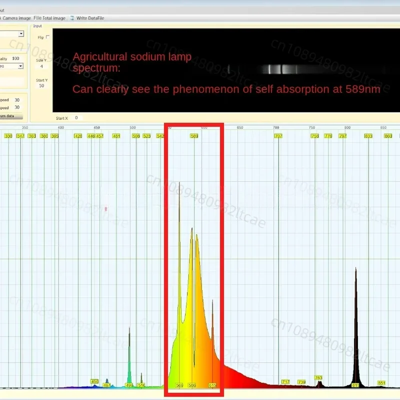 Spectrometer for Measuring Blue Light  Full   Laser Absorption Spectrum