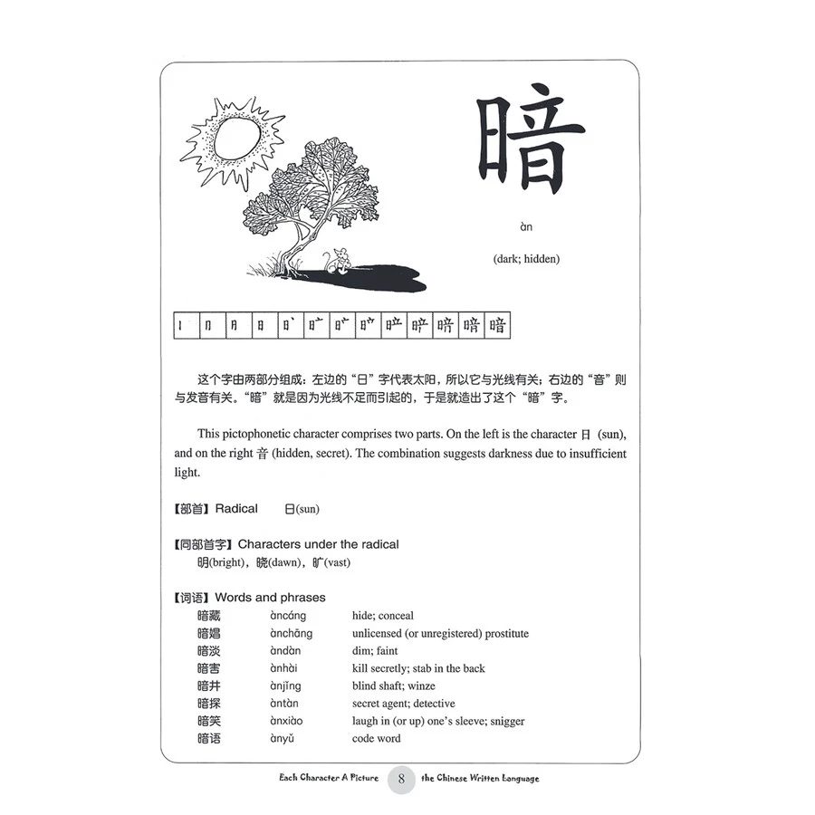 Lehrbuch mit chinesischen Schriftzeichen für Fortgeschrittene