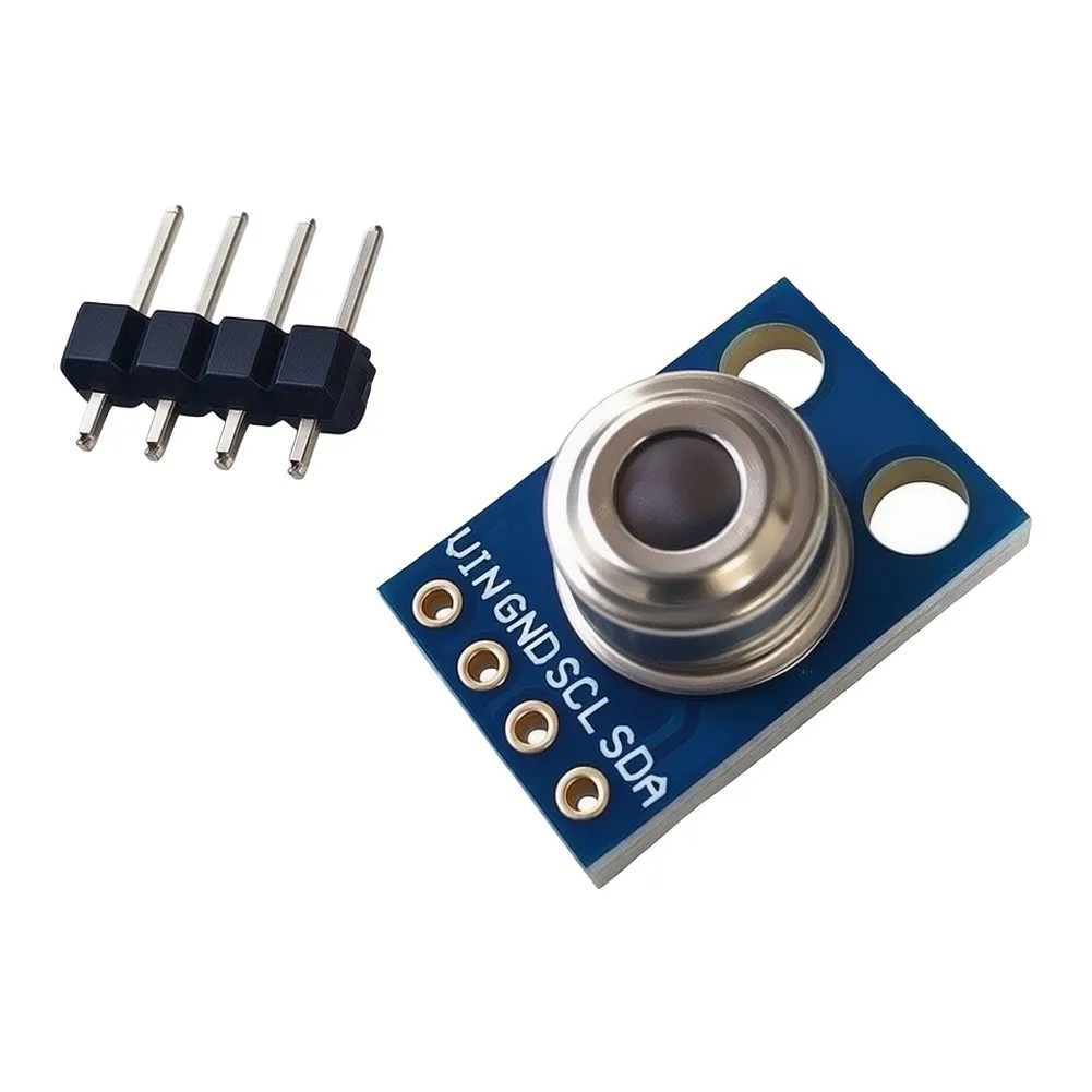 MLX90614ESF Non-Contact Infrared Temperature Sensor Module -70 To 380°C Object Range 0.5°C Accuracy Temperature Sensor Module