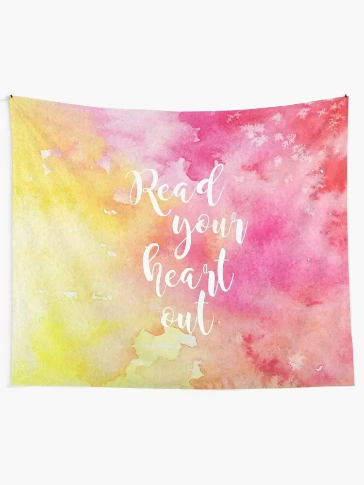 Read Your Heart Out Tapestry Cute Room Decor Room Aesthetic Decor Nordic Home Decor Wall Hanging Tapestry