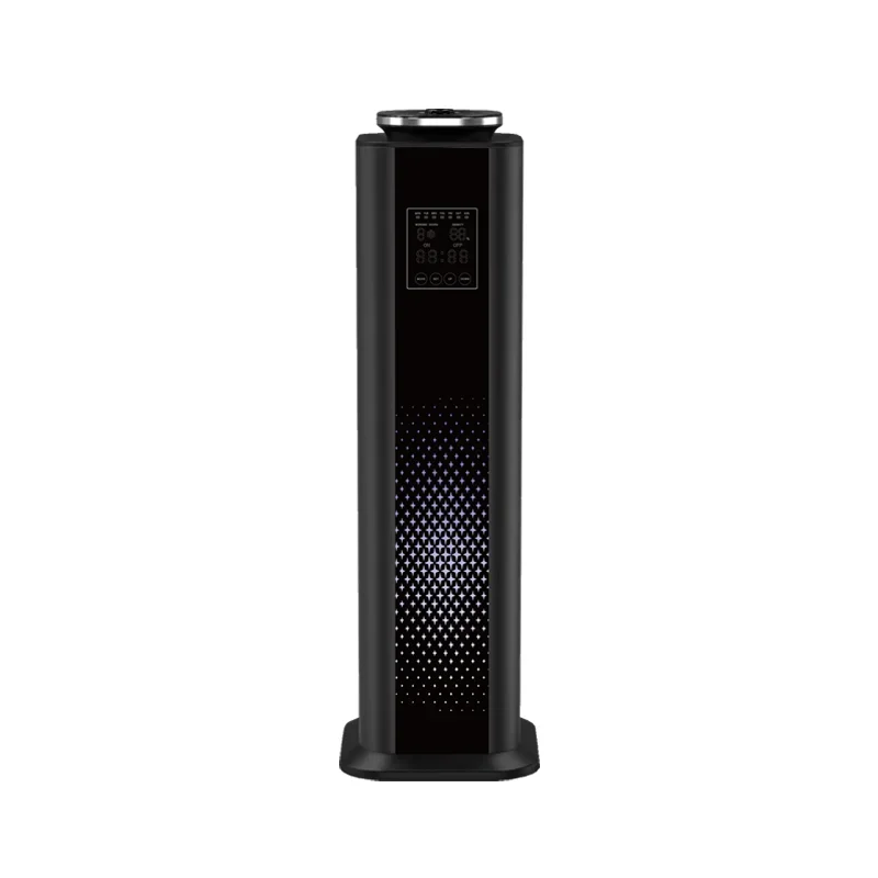 Waterless Scent Diffuser Cold-Air Nebulizing Aroma Diffuser 500ml Essential Oil Tower Floor-Standing Digital Timer