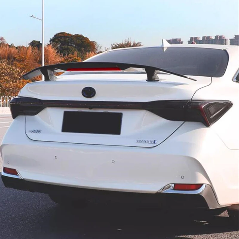 For 133CM Long Spoiler Accessories Toyota Avalon ABS Plastic CAR Trunk Boot Refit Tail Wing Body Kit 2019-2023 Year