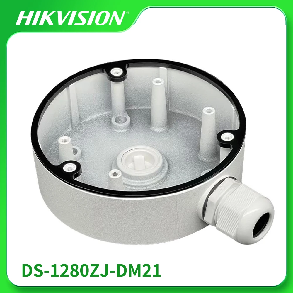 Hikvision Compatible DS-1280ZJ-DM21 White Aluminum Alloy Mount Bracket Junction Box for Dome Camera