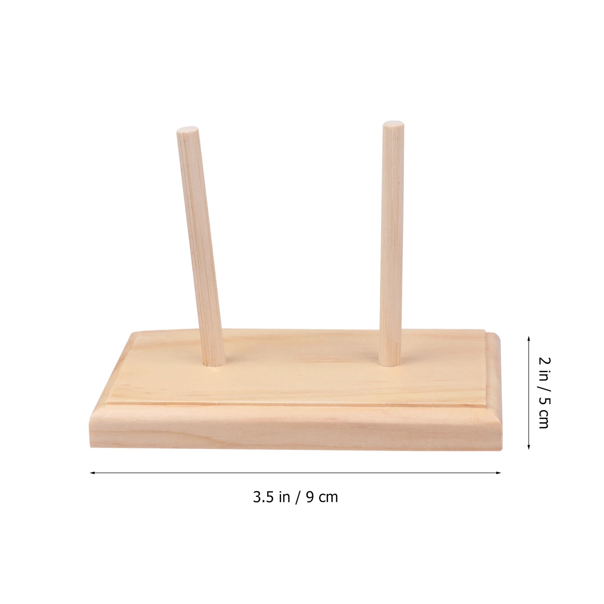 

Spool Rack Beaded Thread Tool Stand Wooden Embroidery Line Frame Spool Rack For Home Office School Diy Use Durable
