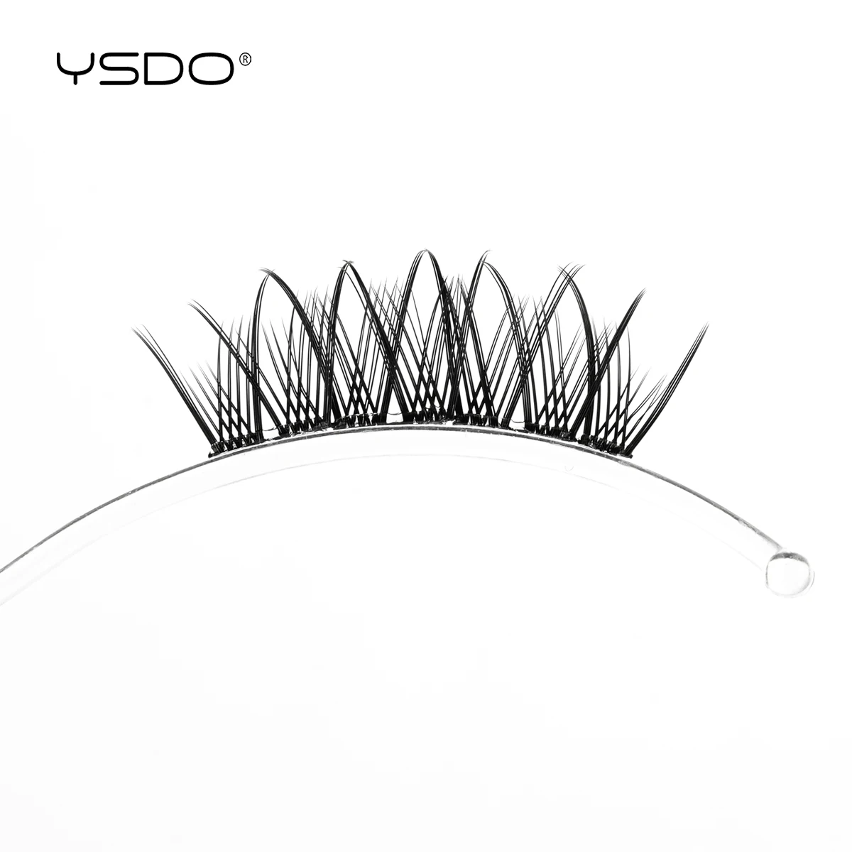 YSDO Selbstklebende Wimpern, 10 Reihen, DIY, natürliche Cluster-Wimpern mit Pinzette, kein Kleber erforderlich, individuelle Wimpernverlängerung, wiederverwendbar – Detail 22