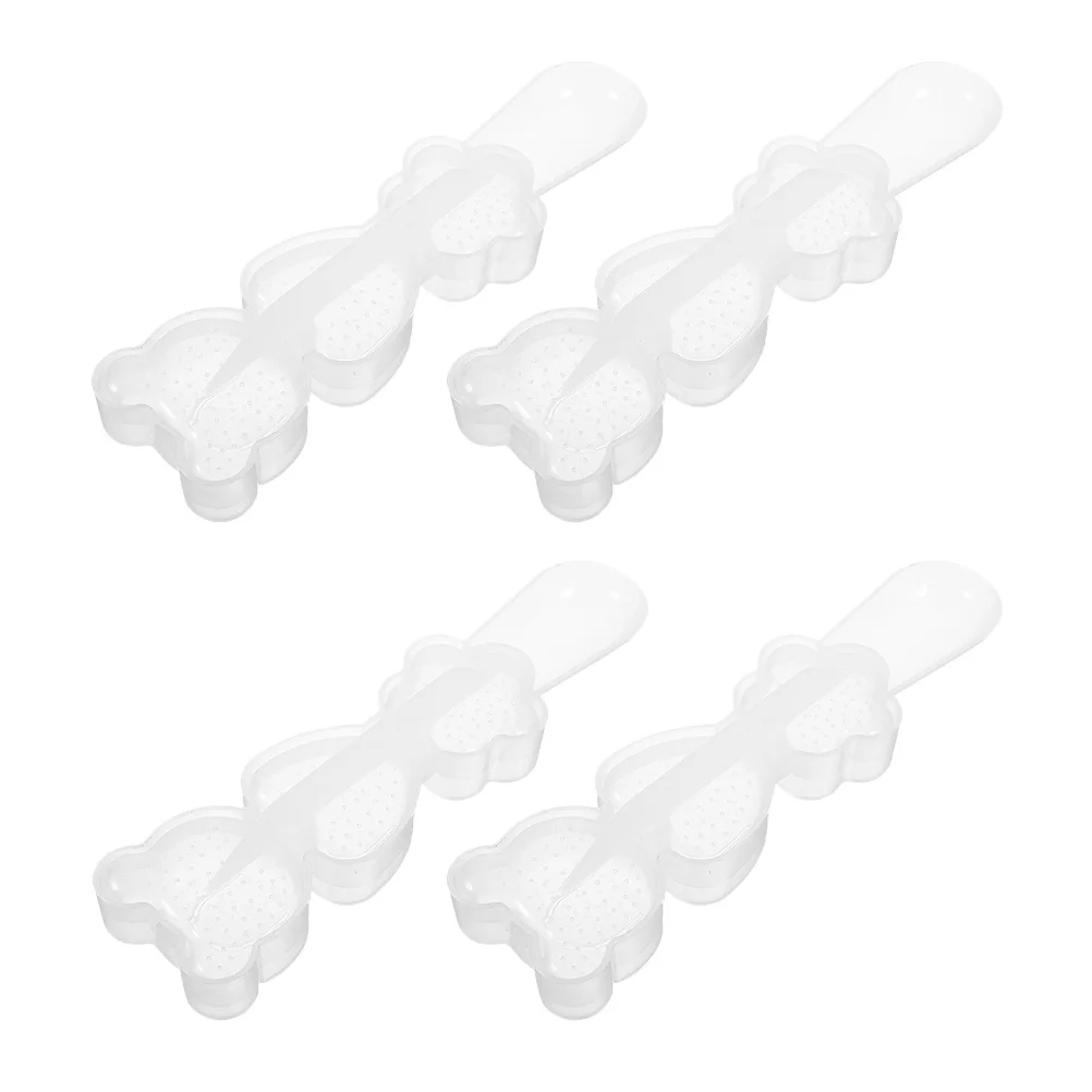 

4pcs Cute Shaped Rice Ball Set Detachable Kitchen Gadgets For Sushi Onigiri Making Diy Food Mold Tools Biscuits Cakes Chocolates