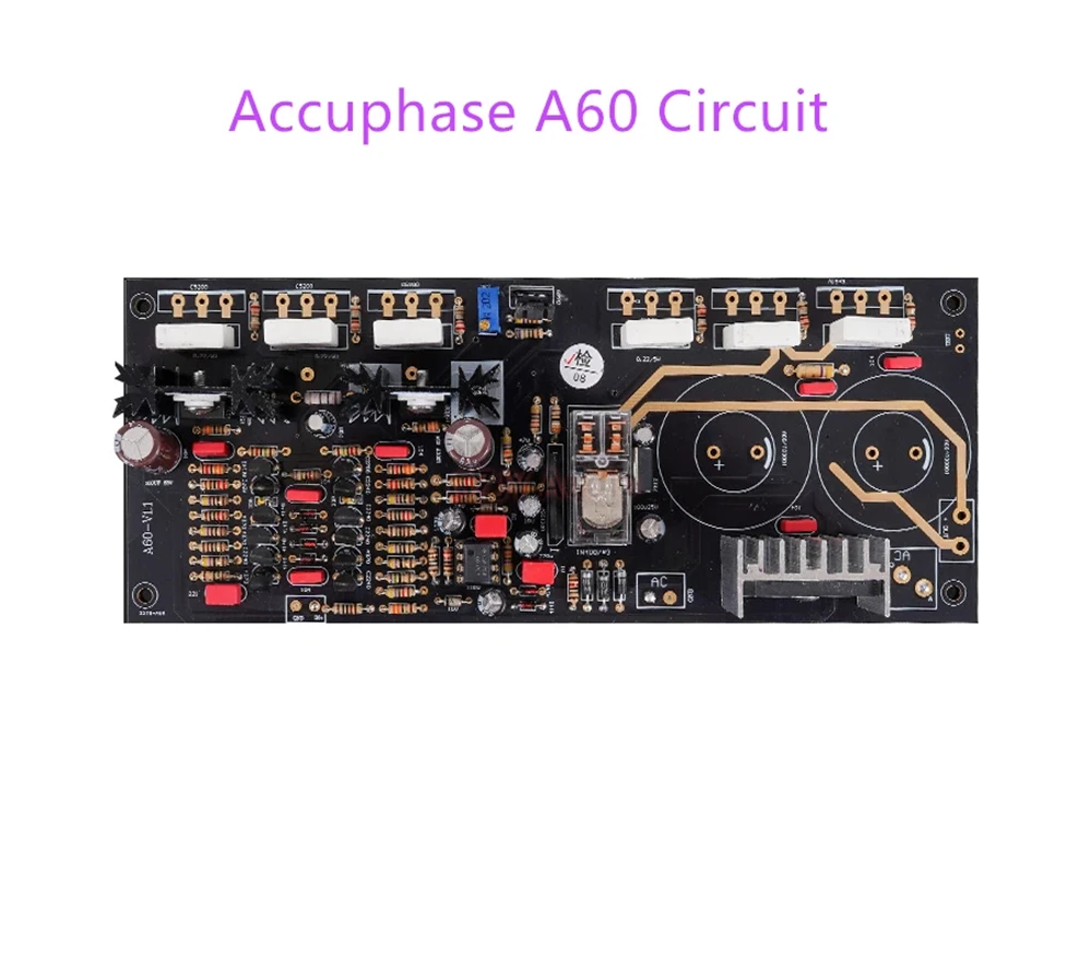 Referring To The Accuphase A60 Circuit, Mirror Design Current Feedback 3 Parallel Transistor Power Amplifier Kit/Finished Board