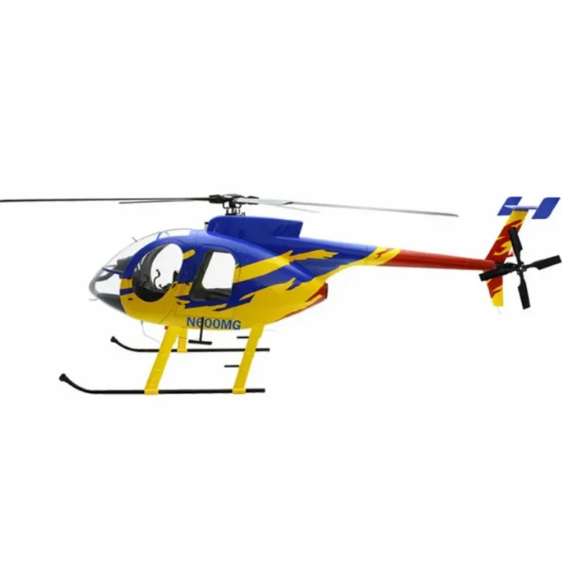 800 Size MD500E Helicopter Scale Fuselage with Mechanic Glassfiber Hull RC Aircraft Model Parts